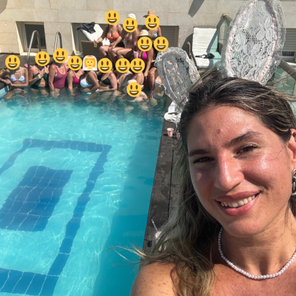 "אני התעקשתי שנביא רק אותך וממש היית אלופה"